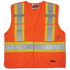 5-Point Safety Vest Orange L-XL