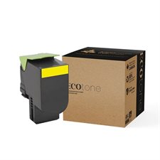 801H Ecotone Remanufactured Toner Cartridge yellow