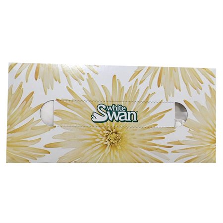 White Swan® Facial Tissue box 9