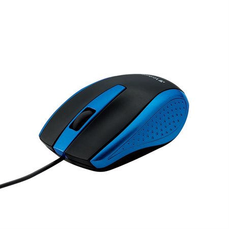 Corded Notebook Optical Mouse blue