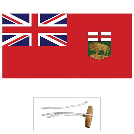 Drapeaux des provinces et territoires canadiens Manitoba
