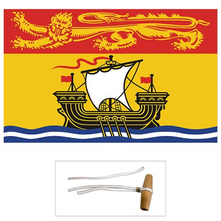Drapeaux des provinces et territoires canadiens Nouveau-Brunswick