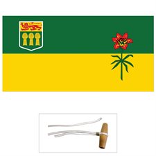 Drapeaux des provinces et territoires canadiens Saskatchewan