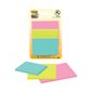Feuillets Post-it® Super Sticky - collection Éclat de lumière Formats variés. bloc de 45 feuillets (pqt 3)