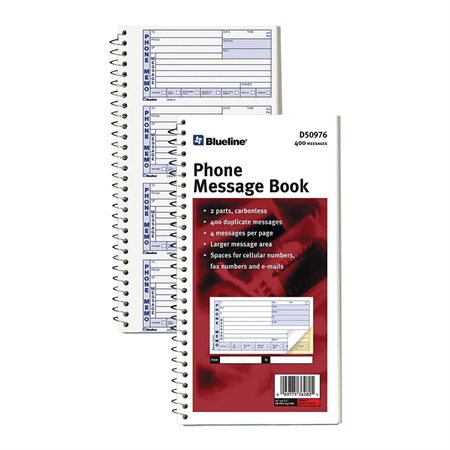 Phone Message Book