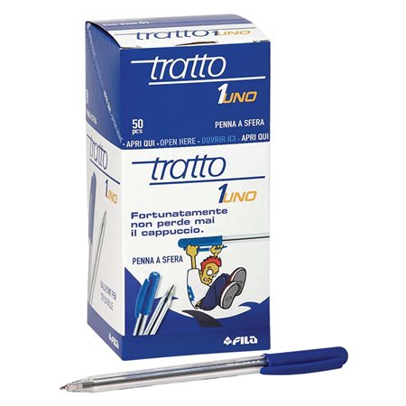 Tratto-1 Retractable Ball Pen blue