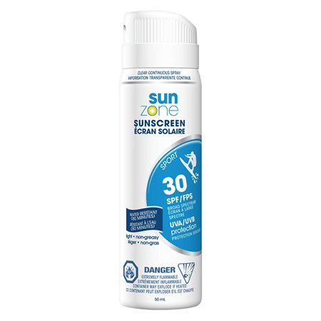 Crème solaire sport Sun Zone FPS 30