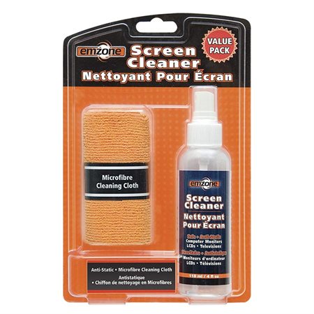 Screen Cleaner & Microfibre Cloth Pack