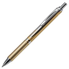 EnerGel® Alloy Retractable Ballpoint Pen Black Ink gold