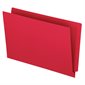 End Tab File Folder 13-1/2-pt. Legal size, box of 50 red
