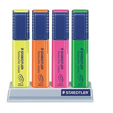 Textsurfer® Classic Highlighter Package of 4 assorted