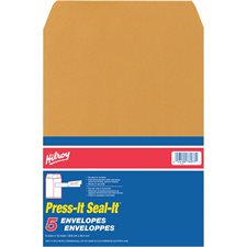 Enveloppe kraft Press-it Seal-it® 9 x 12 po. (5)