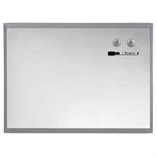 Dry Erase Magnetic Whiteboard Silver frame 11 x 14 in.