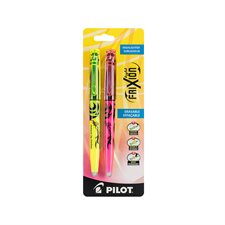 FriXion® Light Erasable Highlighter Package of 2 yellow and pink