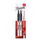 Retractable Permanent Marker Fine. Package of 2 black