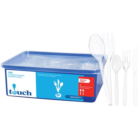 Touch Premium Plastic Cutlery