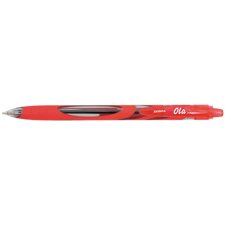 OLA Retractable Ballpoint Pens red