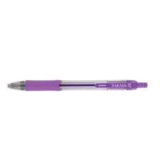 Sarasa® Retractable Rollerball Pen 0.7 mm violet