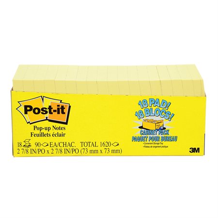 Boîte de rangement de feuillets éclair Post-it®