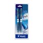B2P Retractable Rollerball Pen Package of 2 blue