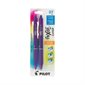 FriXion® Ball Clicker Retractable Erasable Pen 0.7 mm. Package of 2 purple