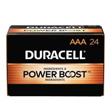 Coppertop Alkaline Batteries AAA Box of 24