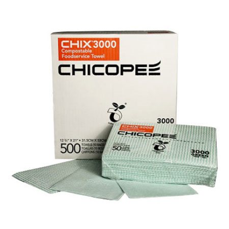 Serviettes de table compostables Chix® 3000