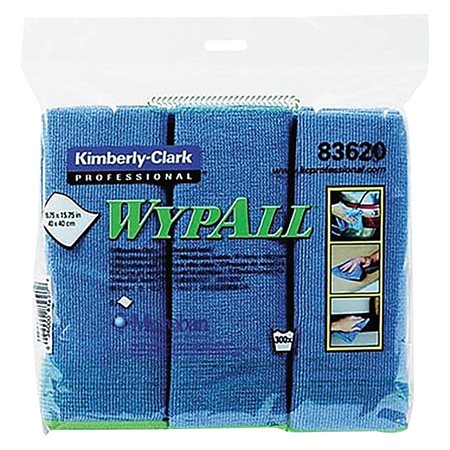WypAll® Microfiber Cloth blue