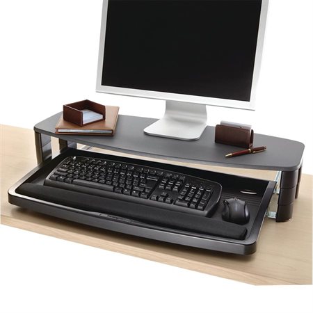 Tiroir clavier sur / sour le bureau SmartFit®