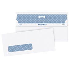 Reveal N Seal® White Envelope With window. #10. 4-1/8 x 9-1/2 in.