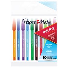 InkJoy™ 100 Ballpoint Pens Package of 10 assorted fashion colours