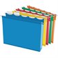 Dossiers suspendus "ReadyTab" Fond carré de 2", couleurs variées. Boîte de 20 lettre