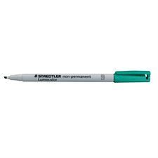 Lumocolor® Non Permanent Marker Chisel tip, 1 or 2.5 mm. green
