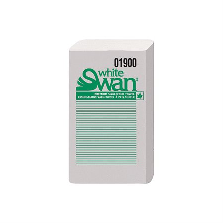 White Swan® Single fold Towels