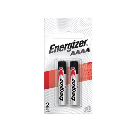 Max Alkaline Batteries AAAA, 1,5V package of 2