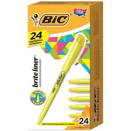 Brite Liner® Pocket Highlighter yellow
