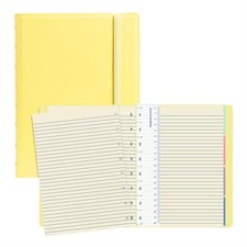 Cahier de notes Filofax® Classic Pastels jaune