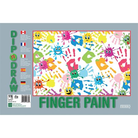 Papier pour peinture aux doigts Kids 'N' Krafts