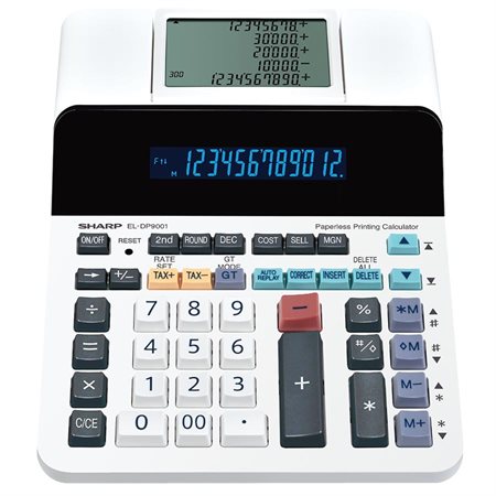 Calculatrice de bureau sans papier ELDP9001