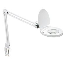 LED Magnifier Clamp Lamp white