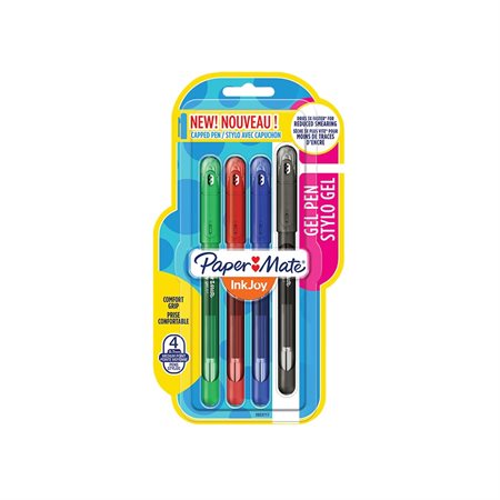 InkJoy® Gel Pen assorted business colours package of 4