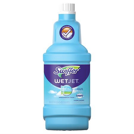 Swiffer® WetJet Multi-Purpose Cleaning Solution open window