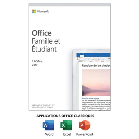 Office 2019 Home and Student French