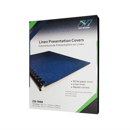 Linen Presentation Cover