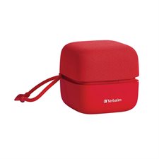 Haut-parleur Bluetooth Cube rouge