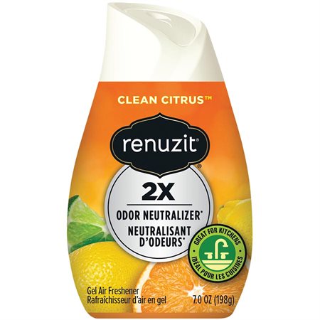 Renuzit Gel Air Freshener clean citrus fragrance