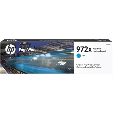 HP 972X PageWide Inkjet Cartridge cyan