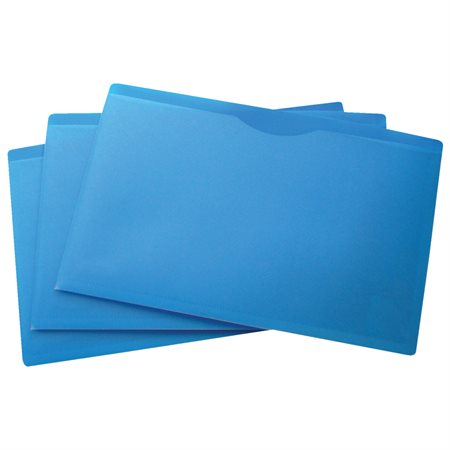Chemise pochette Format légal bleu