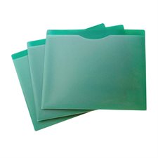 Chemise pochette Format lettre vert