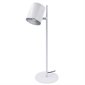 Lampe de bureau à DEL à tête rotative à 340 ° blanc